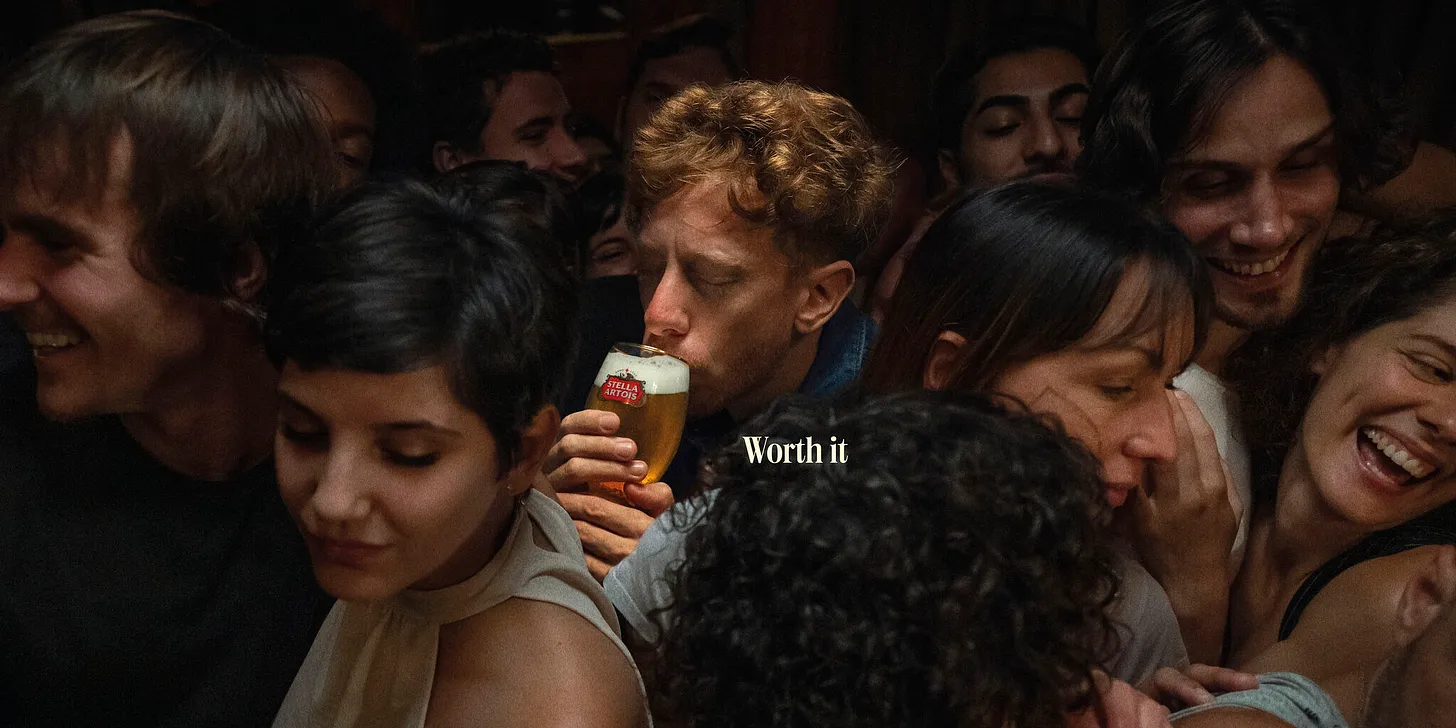 Stella Artois 'Make it all worth it' 2