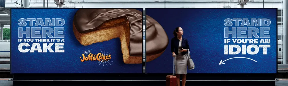 Jaffa Cake billboard