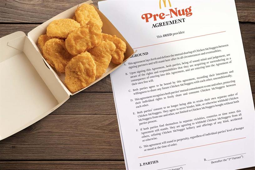 McDonald's Pre-nug Campaign