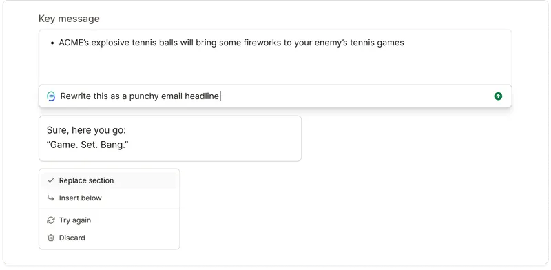 Ask Briefly
